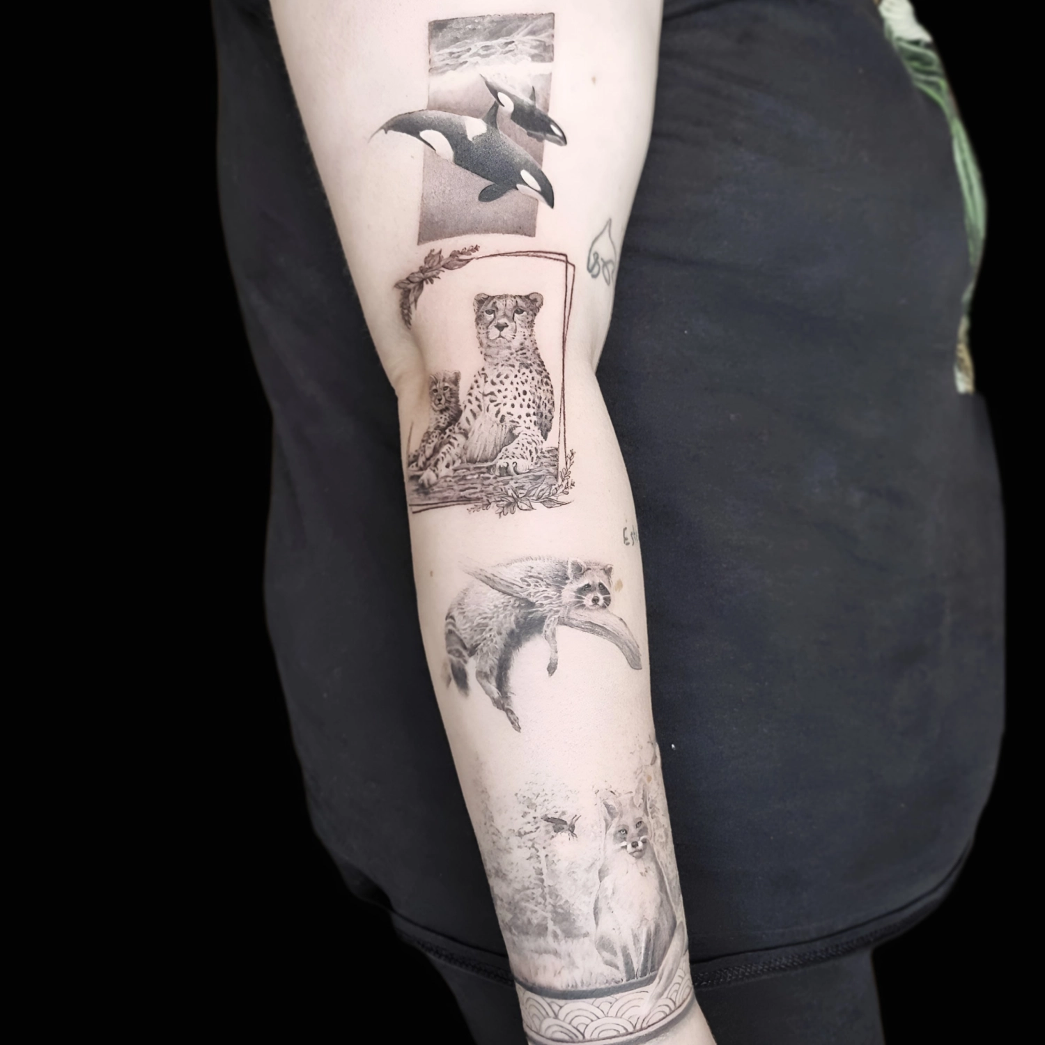 Dana Barazutti, Capt'n Dan Tattoo, Hildesheim,  Neue Tattoos, Cover-Up Tattoos   ,Tattoostudio 